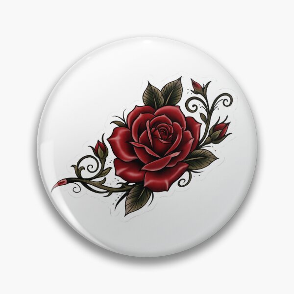 Item preview, Elegant Red Rose designed and sold by Lunarifinds .