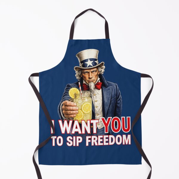 Item preview, Funny Lemonade Lover Patriotic Summer Uncle Sam Americana Humor designed and sold by TheTrendsDesk.