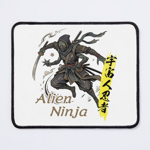 Item preview, Aliens became ninjas designed and sold by LOVEARTDESIGN.