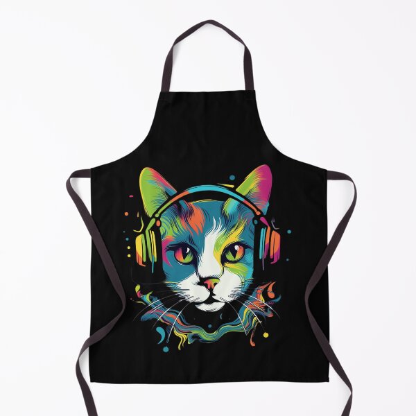 Item preview, Cat listen the music designed and sold by VividMorphk.