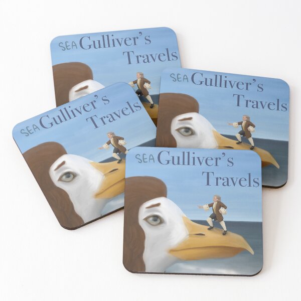Item preview, Seagulliver's Travels Parody Book Cover designed and sold by Mushroom-Lad.