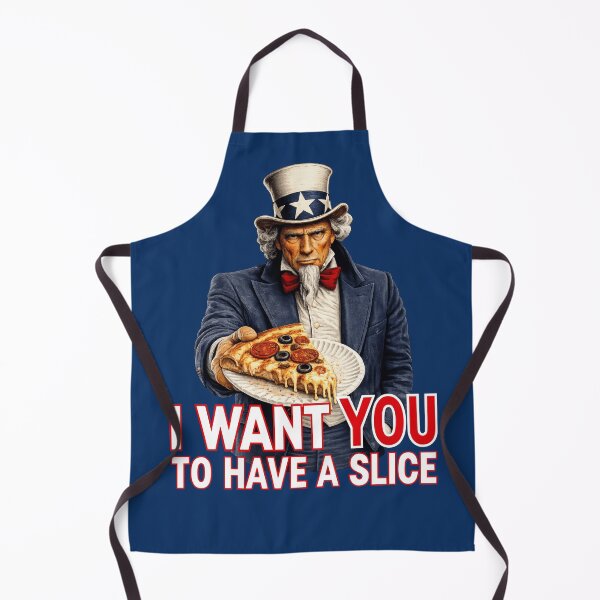 Item preview, Funny Pizza Lover Patriotic Uncle Sam Food Humor Americana designed and sold by TheTrendsDesk.