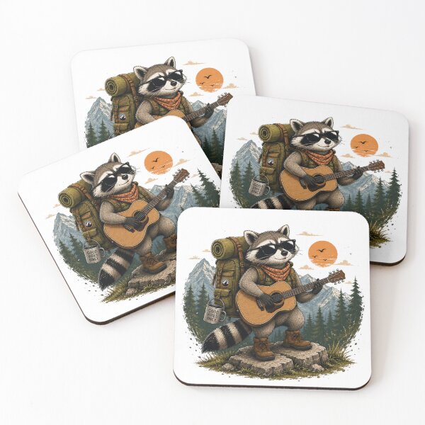 Item preview, Adventure Raccoon Guitarist designed and sold by Vexorask.