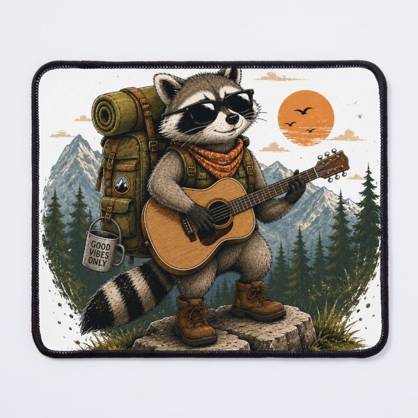 Item preview, Adventure Raccoon Guitarist designed and sold by Vexorask.