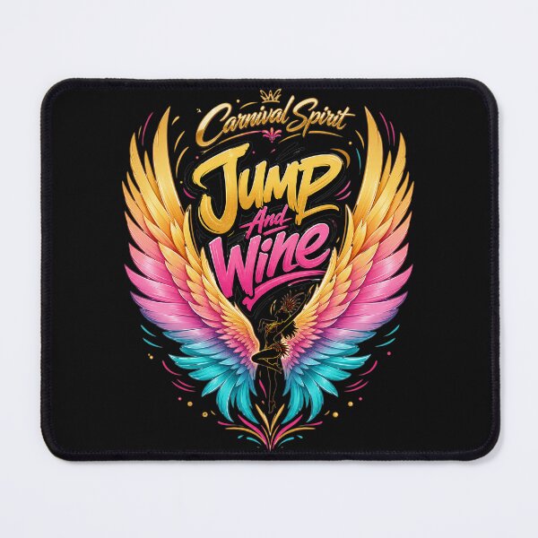Item preview, Jump And Wine designed and sold by SavvyEarth.