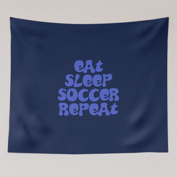 Item preview, Eat Sleep Soccer Repeat designed and sold by Hello Bee Bee.