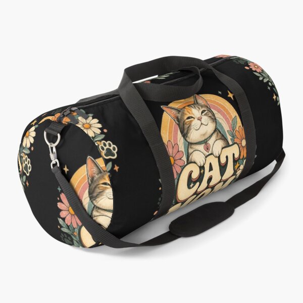 Item preview, Cat Mom Retro Groovy Purrs Love Chaos T-Shirt designed and sold by Mographic997.