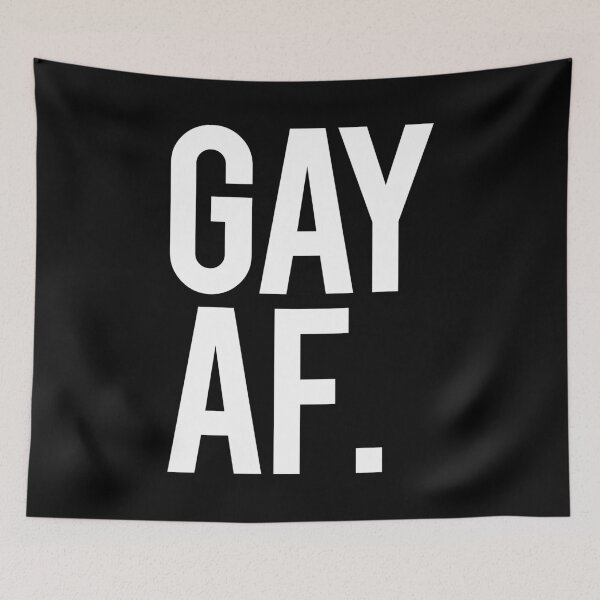 Item preview, Gay AF designed and sold by Thelittlelord.