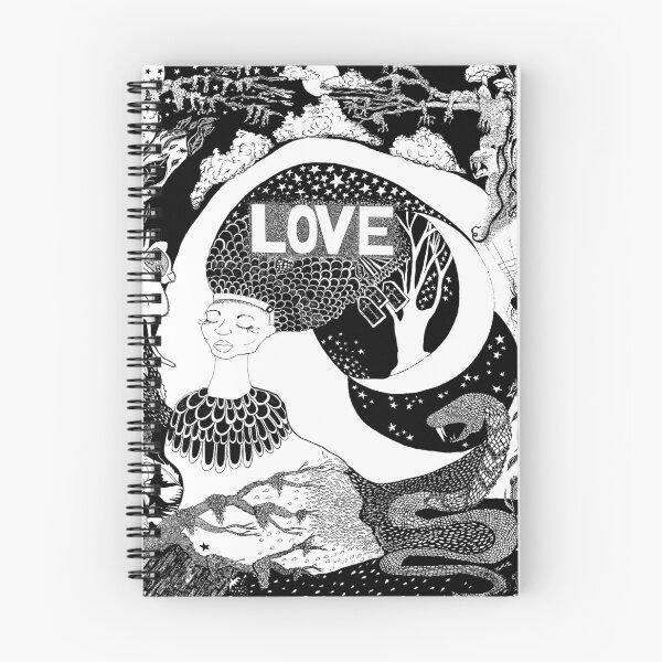 Item preview, A Witchy Love Spell #TheWomanWithThePowerOfBirds Drawing designed and sold by hogelstick.