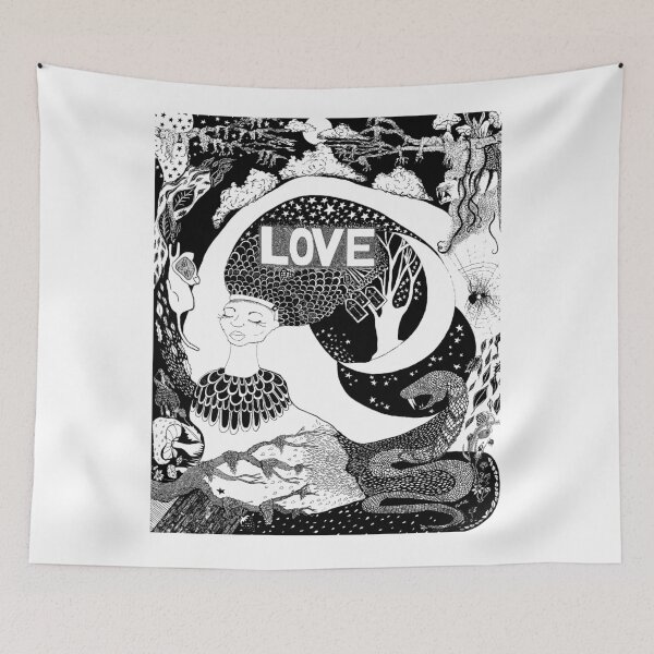 Item preview, A Witchy Love Spell #TheWomanWithThePowerOfBirds Drawing designed and sold by hogelstick.