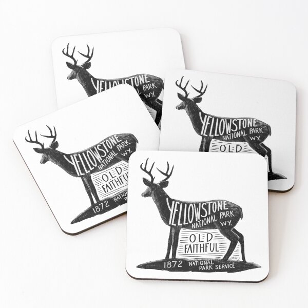 Item preview, Yellowstone National Park Deer designed and sold by John Morris Illustration.