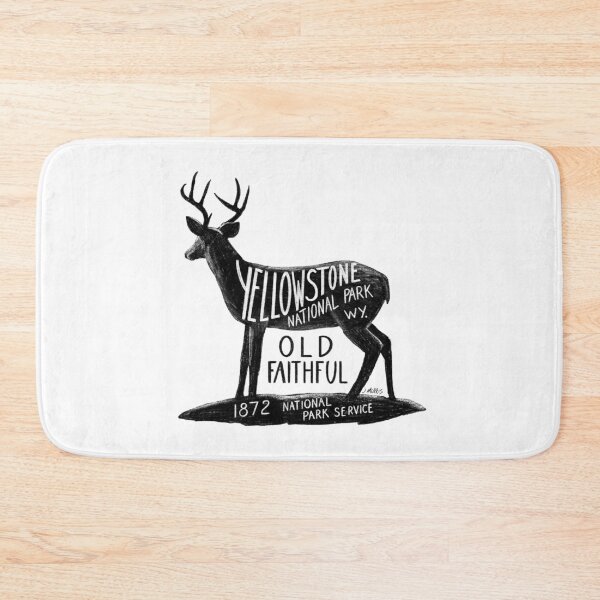 Item preview, Yellowstone National Park Deer designed and sold by John Morris Illustration.