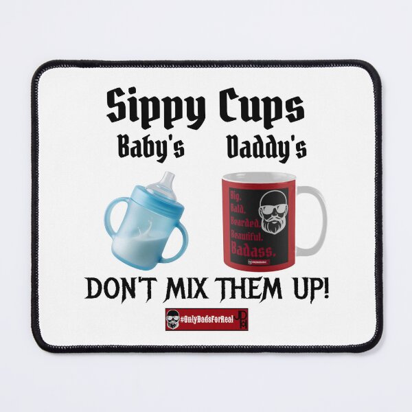 Item preview, Sippy Cups Coffee (White) *More Colors Available in Collection designed and sold by OnlyDadsForReal.