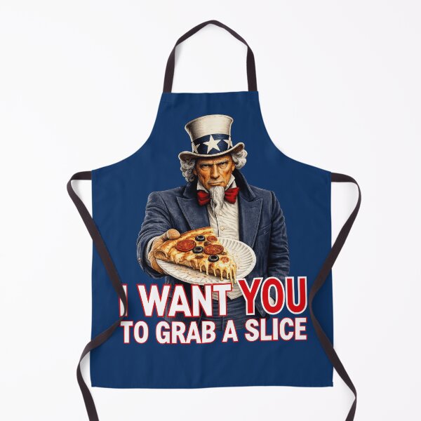 Item preview, Funny Pizza Lover Uncle Sam Food Humor Patriotic Americana designed and sold by TheTrendsDesk.