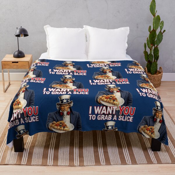 Item preview, Funny Pizza Lover Uncle Sam Food Humor Patriotic Americana designed and sold by TheTrendsDesk.