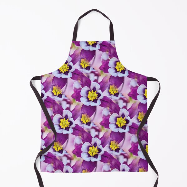 Item preview, Early Bird Purple and White Columbine Flowers designed and sold by kristalcurt.