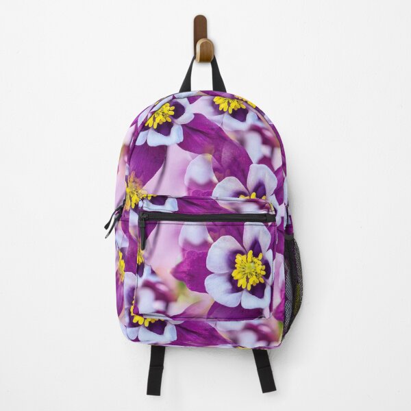 Item preview, Early Bird Purple and White Columbine Flowers designed and sold by kristalcurt.