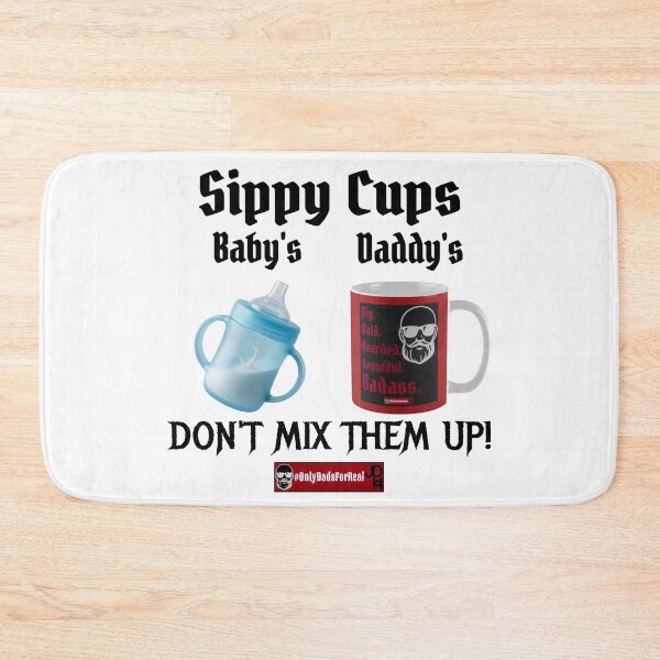 Item preview, Sippy Cups Coffee (White) *More Colors Available in Collection  designed and sold by OnlyDadsForReal.