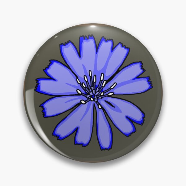 Item preview, Chicory flower designed and sold by lxterrestre.
