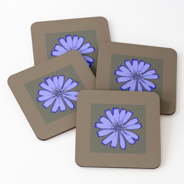 Item preview, Chicory flower designed and sold by lxterrestre.