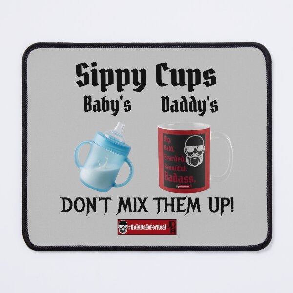 Item preview, Sippy Cups Coffee (Gray) *More Colors Available in Collection designed and sold by OnlyDadsForReal.