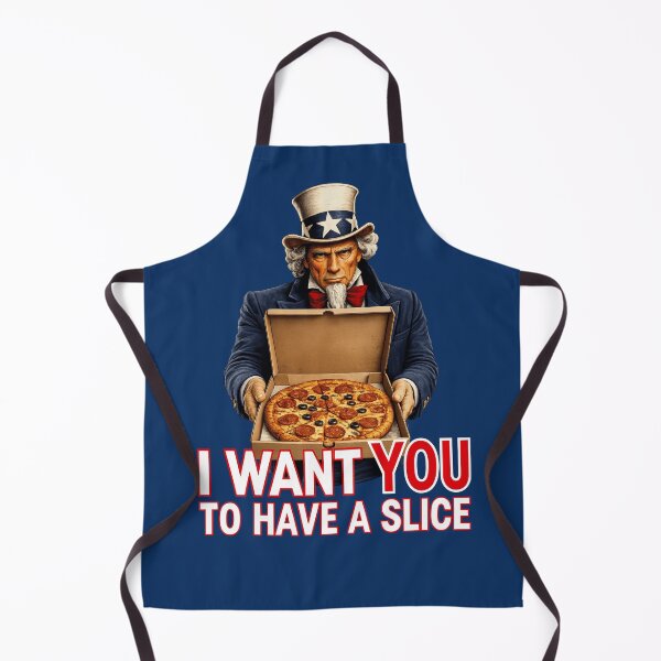 Item preview, Funny Pizza Lover Patriotic Americana Uncle Sam Food Humor designed and sold by TheTrendsDesk.
