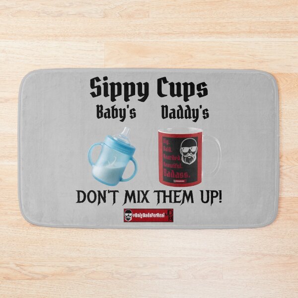 Item preview, Sippy Cups Coffee (Gray) *More Colors Available in Collection  designed and sold by OnlyDadsForReal.