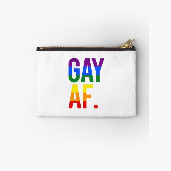 Item preview, Gay AF (rainbow) designed and sold by Thelittlelord.