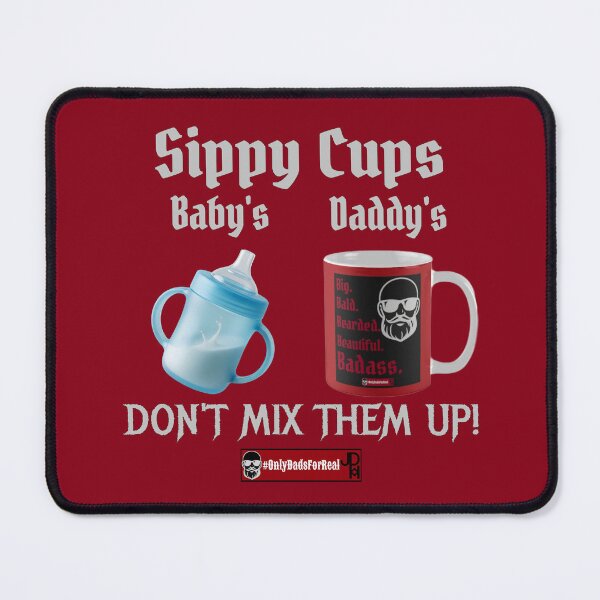 Item preview, Sippy Cups Coffee (Maroon) *More Colors Available in Collection designed and sold by OnlyDadsForReal.