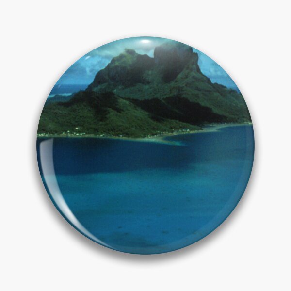 Item preview, Bora Bora Lagoon Aerial Art Photo From Helicopter designed and sold by DEC02.