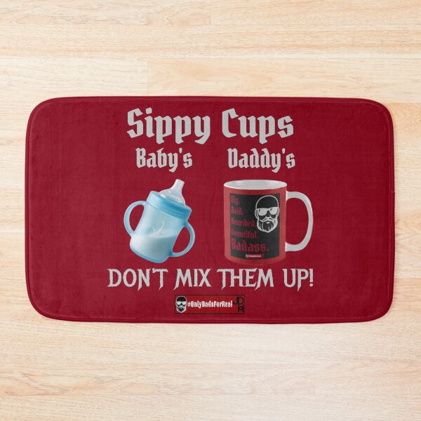 Item preview, Sippy Cups Coffee (Maroon) *More Colors Available in Collection  designed and sold by OnlyDadsForReal.