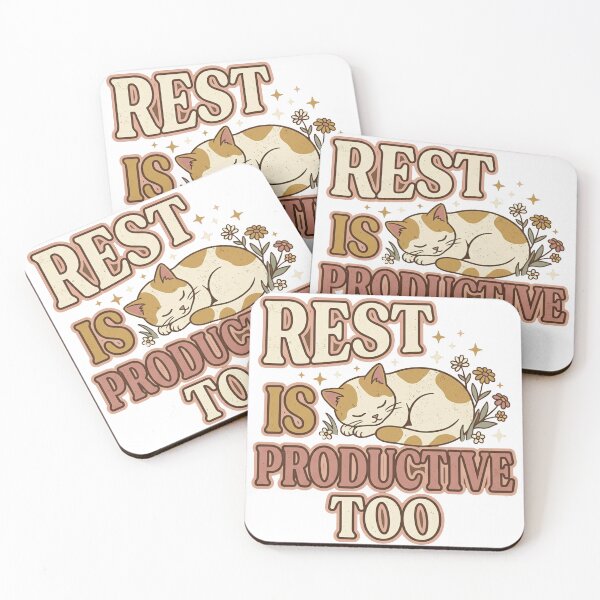 Item preview, Rest Is Productive Too designed and sold by PlushFutura.