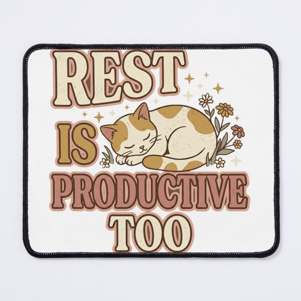 Item preview, Rest Is Productive Too designed and sold by PlushFutura.