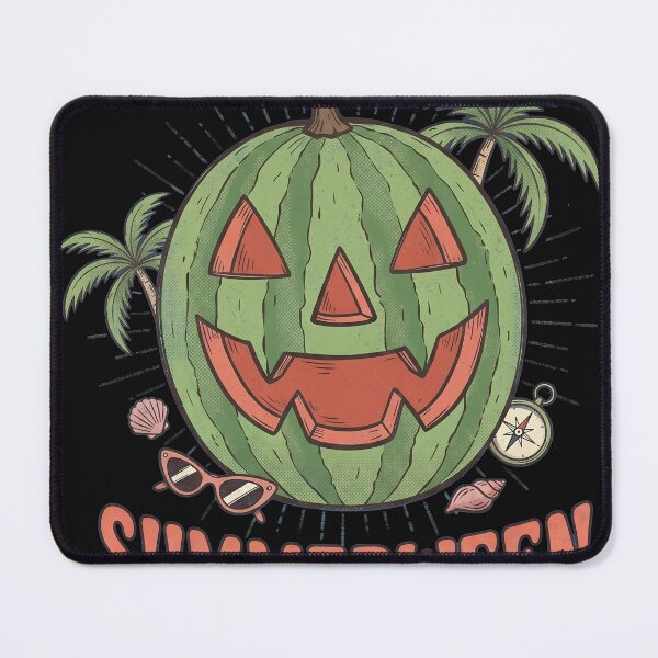 Item preview, Summerween Watermelon Jack O Lantern Pun designed and sold by Sugengthecraftd.