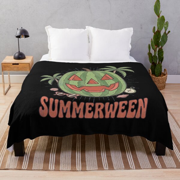 Item preview, Summerween Watermelon Jack O Lantern Pun designed and sold by Sugengthecraftd.