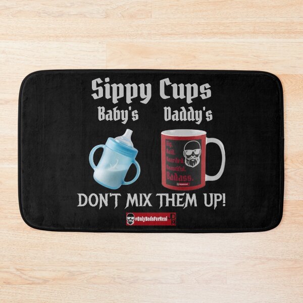 Item preview, Sippy Cups Coffee (Black) *More Colors Available in Collection  designed and sold by OnlyDadsForReal.