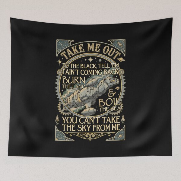 Item preview, Spaceship Quote Graphic Tee Firefly Inspired designed and sold by Sugengthecraftd.