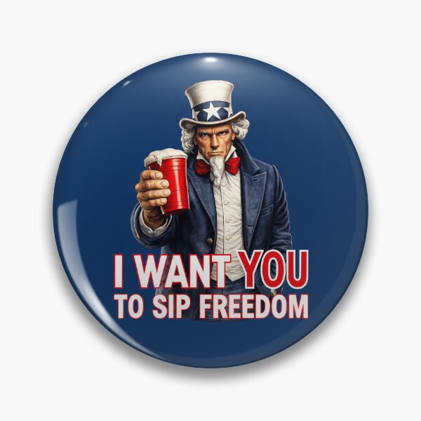 Item preview, Funny Patriotic Uncle Sam Party Cup Americana Humor designed and sold by TheTrendsDesk.