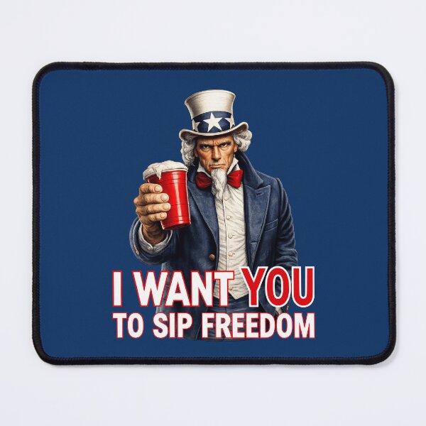 Item preview, Funny Patriotic Uncle Sam Party Cup Americana Humor designed and sold by TheTrendsDesk.