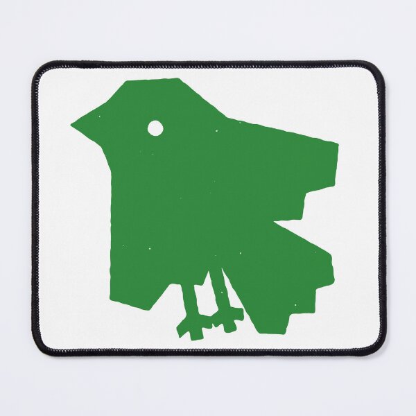Item preview, Green Paper Cut Crow Ink Style designed and sold by Yieraishi Designs.