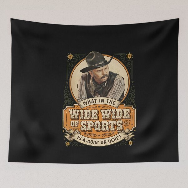 Item preview, Cowboy Sports Question Retro Humor designed and sold by Sugengthecraftd.
