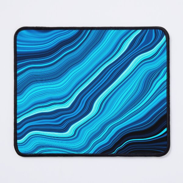 Item preview, Blue And Aqua Liquid Marbled Abstract Designs designed and sold by DEC02.