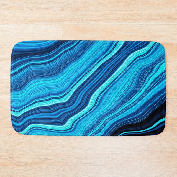 Item preview, Blue And Aqua Liquid Marbled Abstract Designs designed and sold by DEC02.