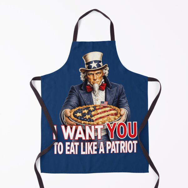 Item preview, Funny Patriotic Pie Lover Uncle Sam Dessert designed and sold by TheTrendsDesk.