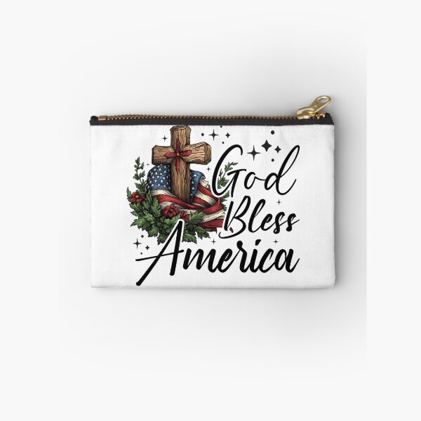 Item preview, God Bless America Patriotic Cross Design designed and sold by ShopVelona.