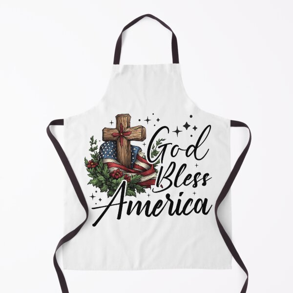 Item preview, God Bless America Patriotic Cross Design designed and sold by ShopVelona.