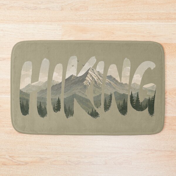 Item preview, Mountain Adventure Hiking Nature Landscape Double Exposure designed and sold by bosamji.