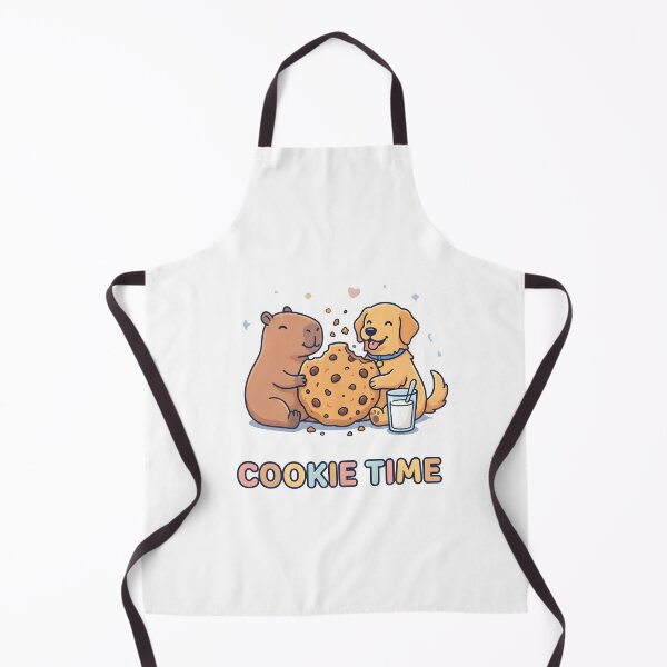 Item preview, Cookie Time Capybara And Dog Sharing Snack designed and sold by laughingshirts.