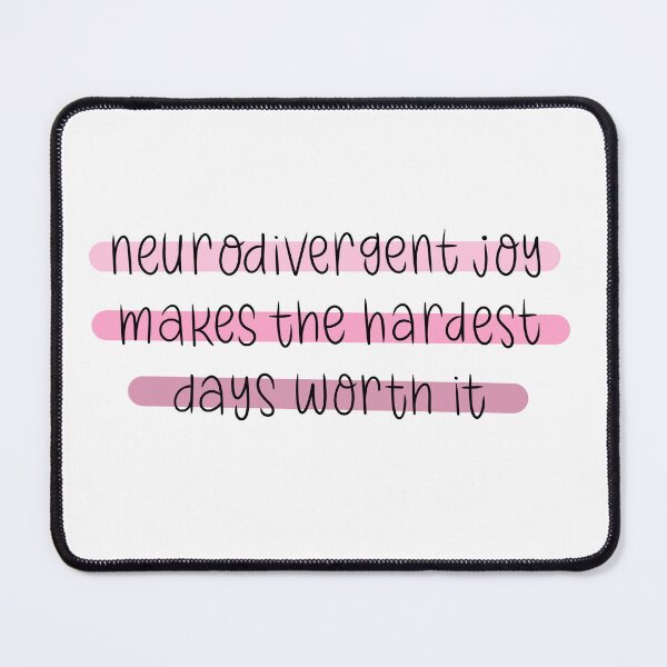 Item preview, Neurodivergent joy makes the hardest days worth it designed and sold by neurosparklclub.