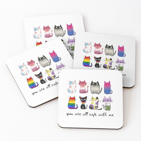 Item preview, Inclusive Pride You Are All Safe With Me designed and sold by frazier-made.